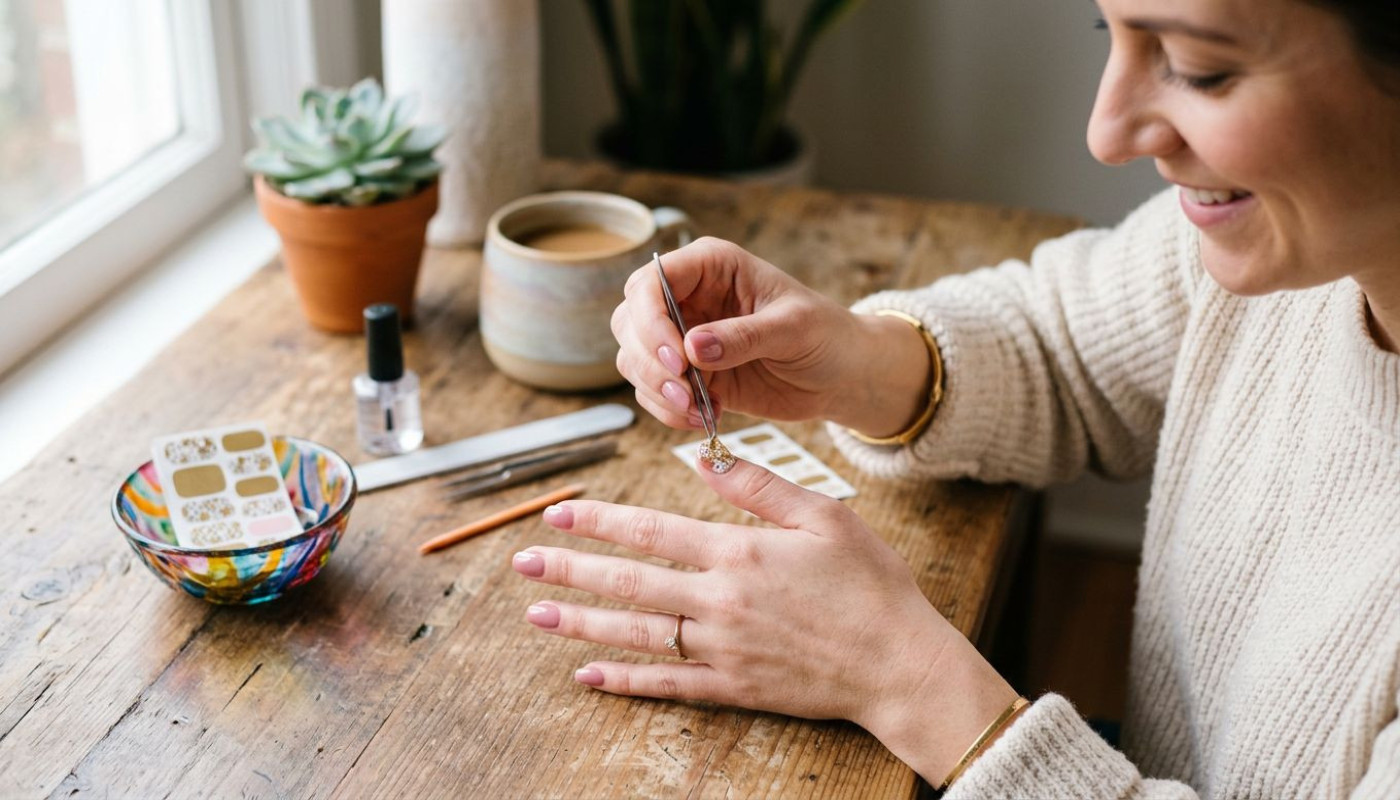 Comment transformer sa routine manucure avec des autocollants ?