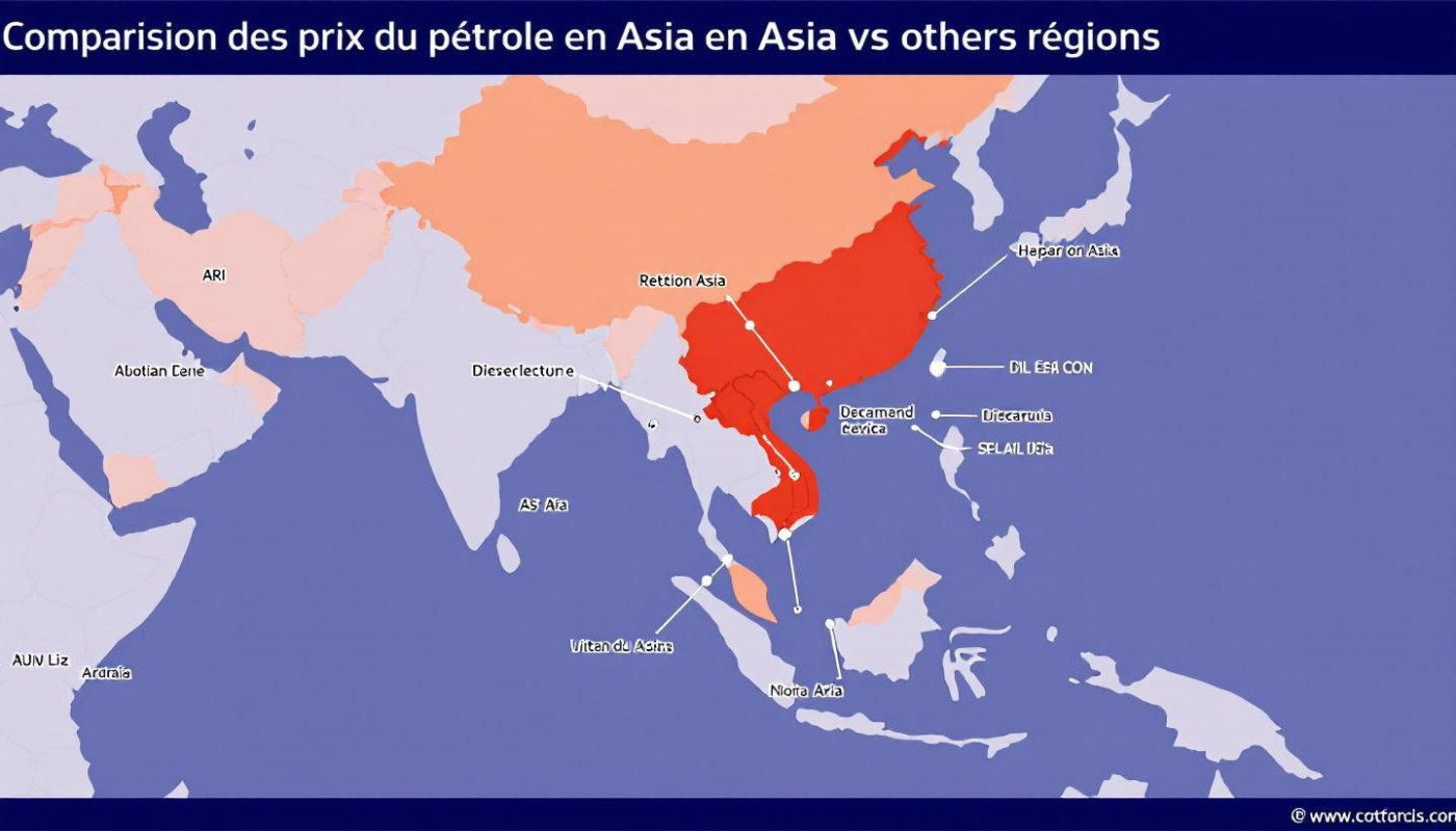 Comparaison des politiques de prix du pétrole en Asie et autres régions